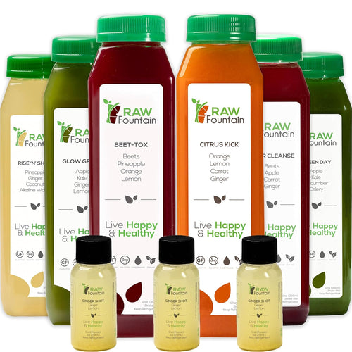 Cold Pressed 100% Raw Juice Cleanse