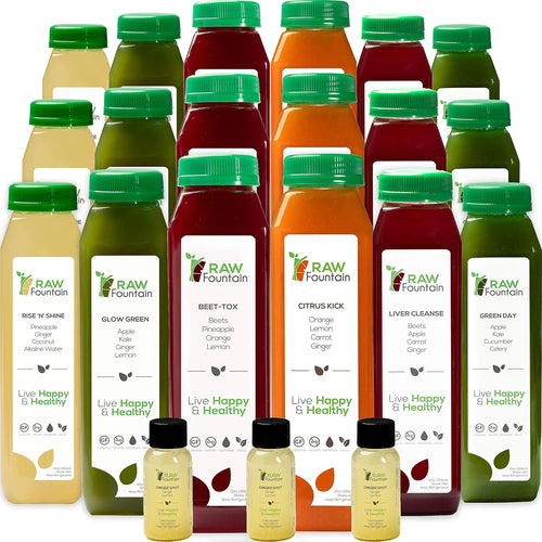 Cold Pressed 100% Raw Juice Cleanse