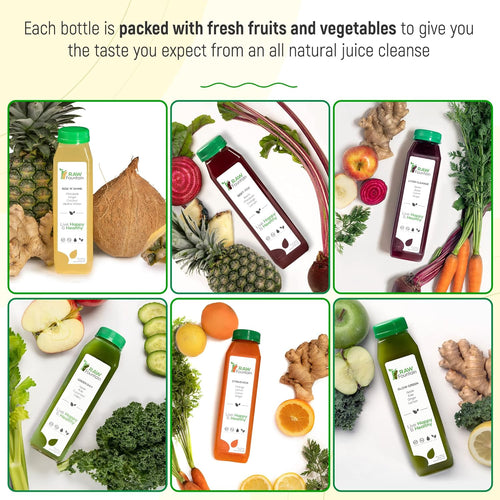 Cold Pressed 100% Raw Juice Cleanse