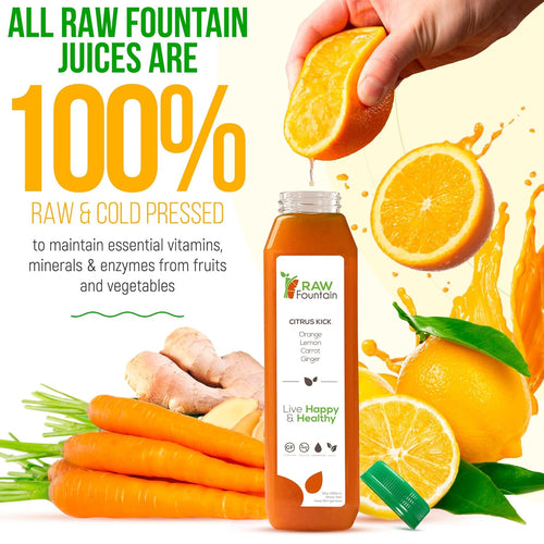 Cold Pressed 100% Raw Juice Cleanse